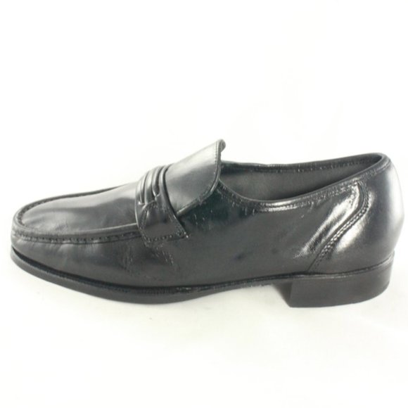 NEW FLORSHEIM Hand Made Moc Toe Penny Loafers - Picture 1 of 8